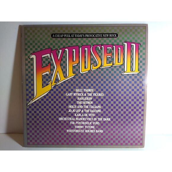 Exposed II Double Vinyl LP Record Album Psychedelic Furs OMD New Wave Post-Punk - Picture 1 of 4